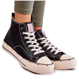 Pantofi de damă înalți Cross Jeans KK2R4042C Negru 11