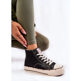 Pantofi de damă înalți Cross Jeans KK2R4042C Negru 4