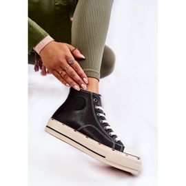 Pantofi de damă înalți Cross Jeans KK2R4042C Negru 6