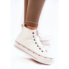 Pantofi de damă înalți Cross Jeans KK2R4044C Alb 5