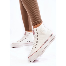 Pantofi de damă înalți Cross Jeans KK2R4044C Alb 4
