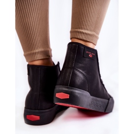 Pantofi de damă înalți Cross Jeans KK2R4055C Negru 7