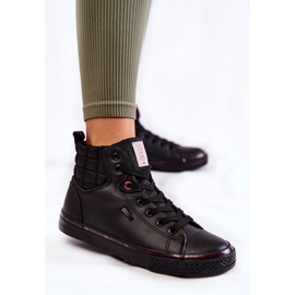 Pantofi de damă înalți Cross Jeans KK2R4058C Negru 4