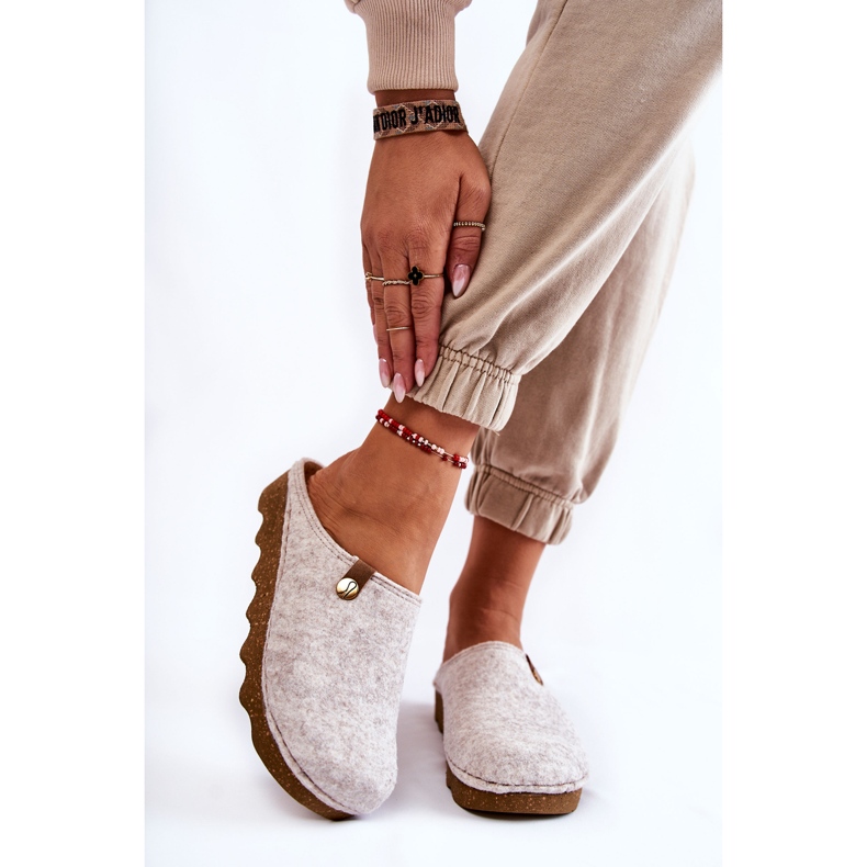 Papuci de casă Papuci profilactici Inblu DK-08-002 Bej 1