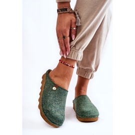 Papuci de casă Profilactic Inblu DK-08-007 Verde 1