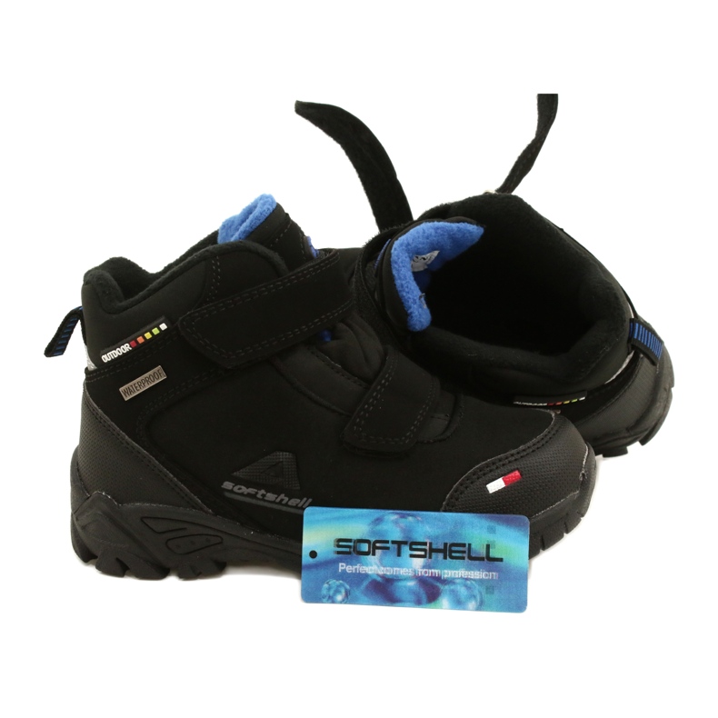 American Club Băieți Softhell cu membrană neagră WT70 negru 4