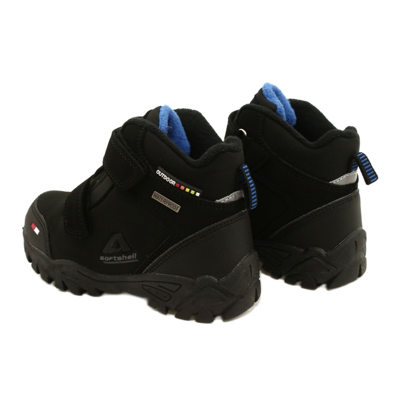 American Club Băieți Softhell cu membrană neagră WT70 negru 3