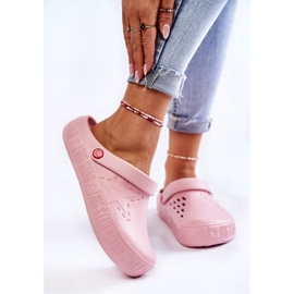 Papuci ușori de damă Kroks Big Star II275008 Roz 1