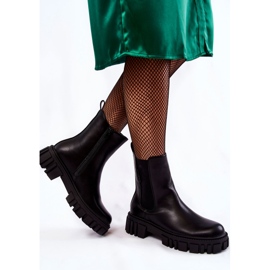 Cizme Workery Cross Jeans KK2R4069C Negru 2