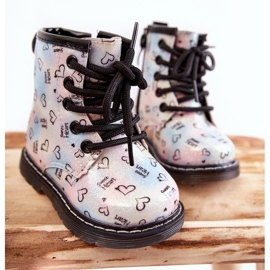 Ghete Copii Sclipici Cu Modele Reggie Multicolore argint 5