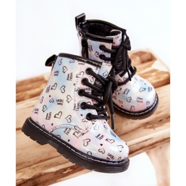 Ghete Copii Sclipici Cu Modele Reggie Multicolore argint 6