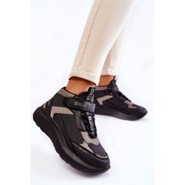 Pantofi sport dama Memory Foam System Big Star KK274403 Negru 4