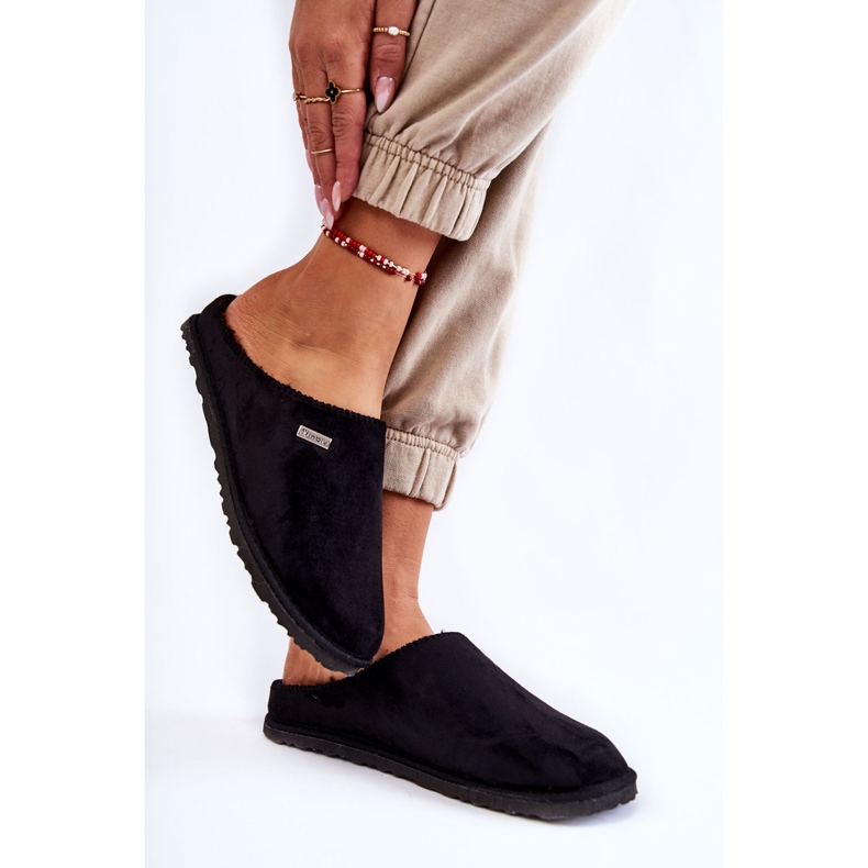 Papuci Călzi Domestici Inblu CS-34-014 Negru 2