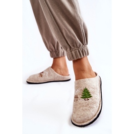 Papuci de casă Big Star KK276016 Bej 1