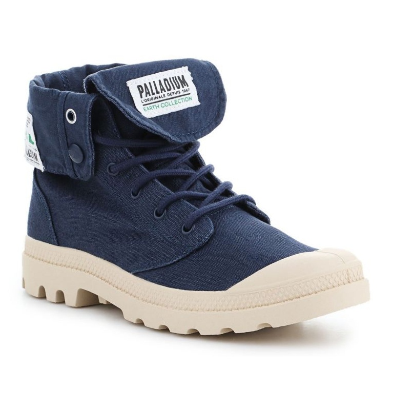 Pantofi Palladium Baggy Organic U Mood Indigo M 76633-458-M albastru 1