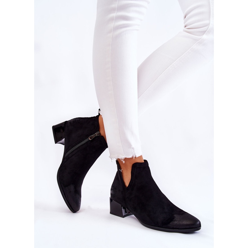 Vinceza Cizme Clasice De Dama Cu Fermoar Negru Ellene 2 Vinceza Cizme Clasice De Dama Cu Fermoar Negru Ellene 2