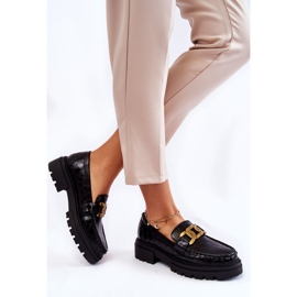 Pantofi din piele de damă La.Fi 210031B-XC Negru 2