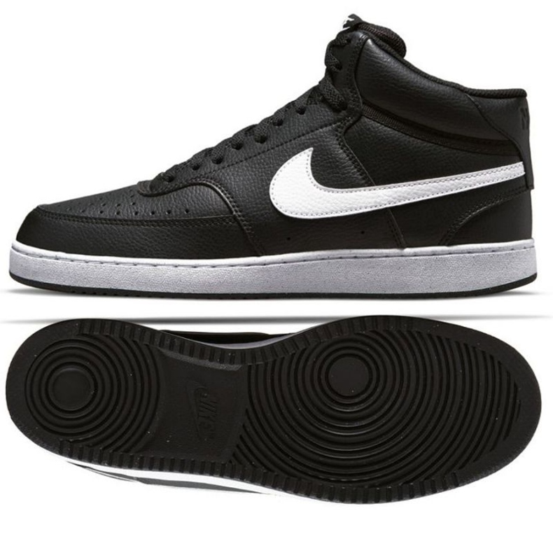 Pantofi Nike Court Vision Mid Next Nature DN3577 001 negru 1