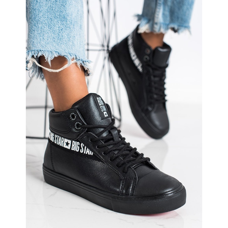 Adidași pentru femei Big Star EE274355 negru 2