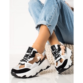 W. Potocki Pantofi de modă Potocki multicolor de aur 2