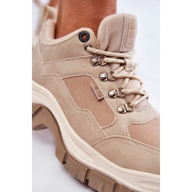 Pantofi de trekking damă Trappers Memory Foam Big Star Bej KK274363 7