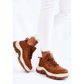 Pantofi de trekking damă Trappers Memory Foam Big Star KK274362 Maro 2 Pantofi de trekking damă Trappers Memory Foam Big Star KK274362 Maro 2