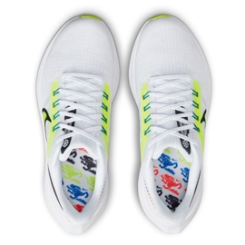 Pantof de alergare Nike Air Zoom Pegasus 39 Gs Jr DM4015 100 alb multicolor 2