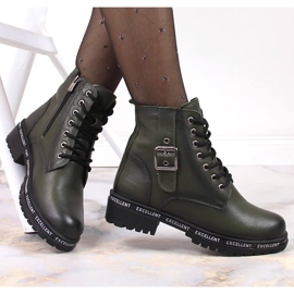 Cizme verzi pentru femei cizme izolate T.Sokolski verde 1