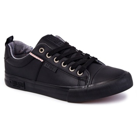 Pantofi de sport joasă pentru bărbați Big Star KK174004 Negri negru 1 Pantofi de sport joasă pentru bărbați Big Star KK174004 Negri negru 1