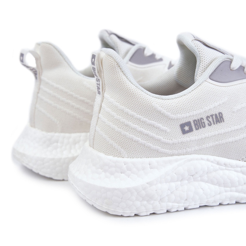 Pantofi sport ușoare pentru bărbați Big Star KK174017 Alb 1 Pantofi sport ușoare pentru bărbați Big Star KK174017 Alb 1