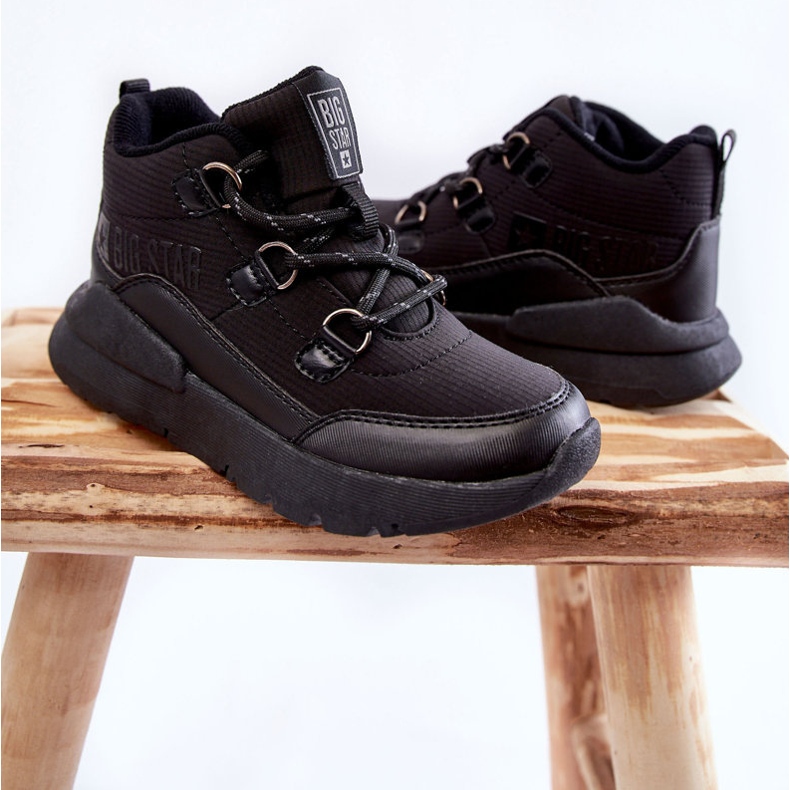 Ghete Copii Memory Foam Big Star KK374119 Negru 2