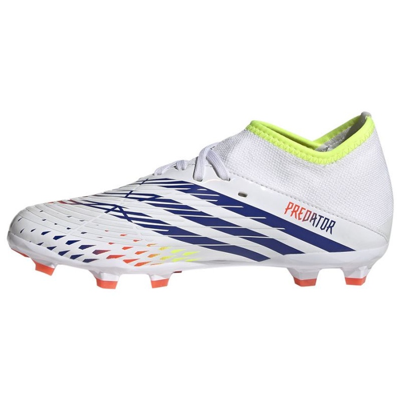 Ghete de fotbal Adidas Predator Edge.3 Fg Jr GW0981 alb alb 1 Ghete de fotbal Adidas Predator Edge.3 Fg Jr GW0981 alb alb 1