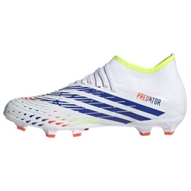 Ghete de fotbal Adidas Predator Edge.3 Fg M GW1002 alb alb 1 Ghete de fotbal Adidas Predator Edge.3 Fg M GW1002 alb alb 1