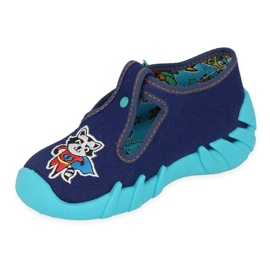 Pantofi copii Befado 110P440 albastru marin albastru 1