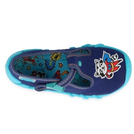 Pantofi copii Befado 110P440 albastru marin albastru 3