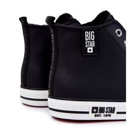 Pantofi pentru bărbați cu izolație înaltă Big Star KK274346 Negri negru 2