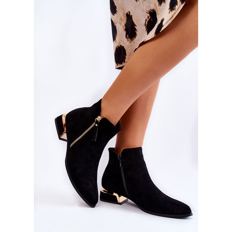 PS1 Cizme calde de damă din piele intoarsa neagra Laufey negru 2 PS1 Cizme calde de damă din piele intoarsa neagra Laufey negru 2