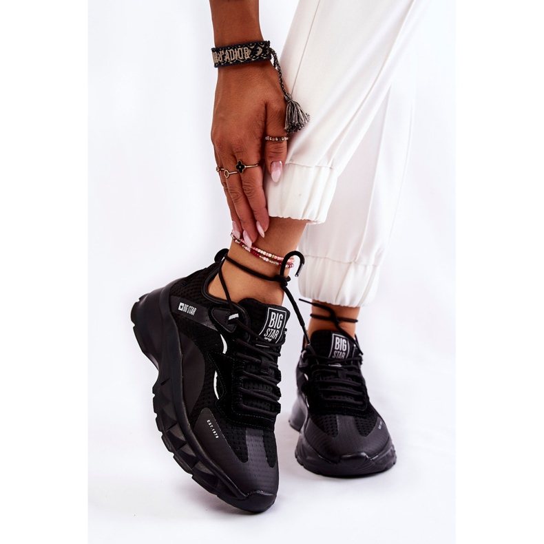 Pantofi sport dama Big Star KK274056 Negru 1