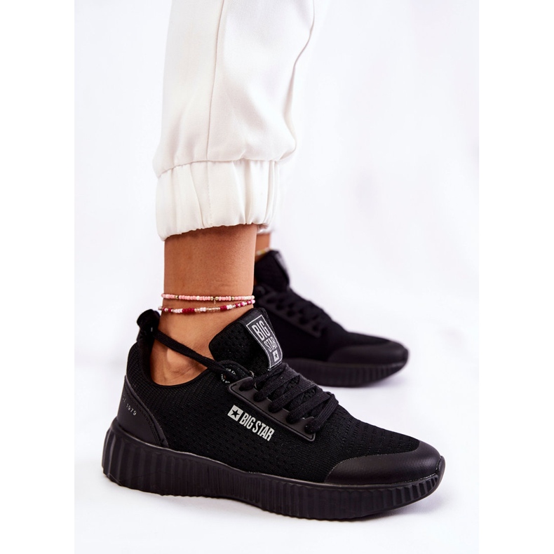 Pantofi de damă Big Star KK274063 Negri negru 2