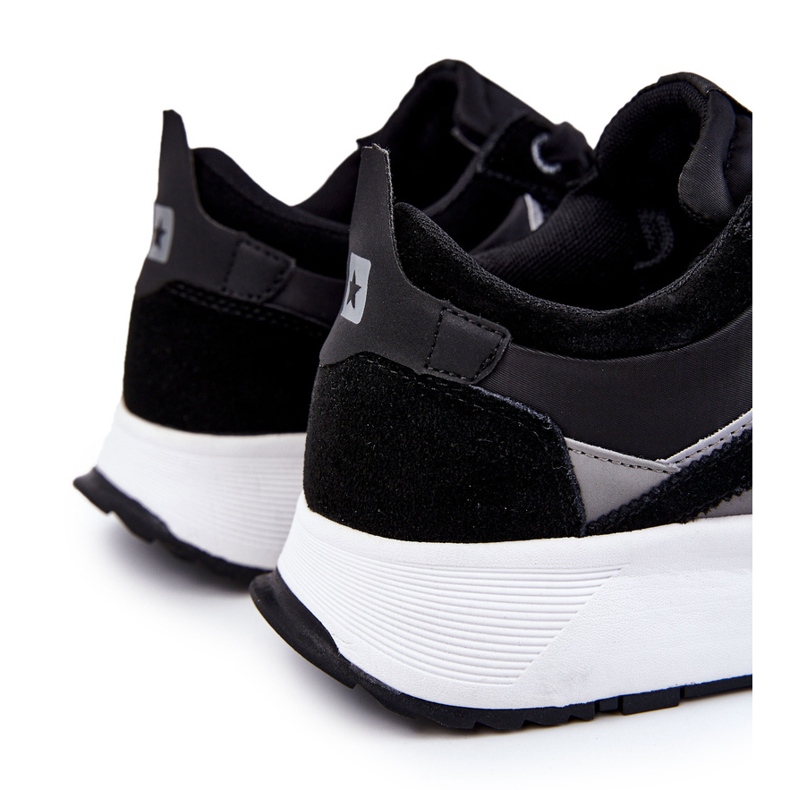 Pantofi sport pentru bărbați Big Star KK174024 Negru 1 Pantofi sport pentru bărbați Big Star KK174024 Negru 1