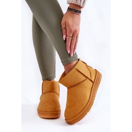 Cizme de zăpadă termoizolante de damă Big Star KK274289 Portocaliu portocale 1