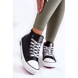 Pantofi Classic High Izolați Big Star KK274598 Negri negru 2