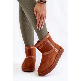 Cizme de zăpadă pentru damă Big Star KK274612 maro 1