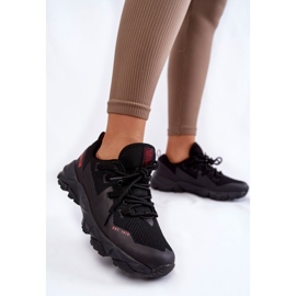 Pantofi de damă cu sistem de spumă cu memorie Big Star KK274211 Negri negru 2