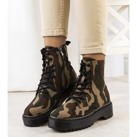 PA1 Trapperi militari Lanita verde maro 1