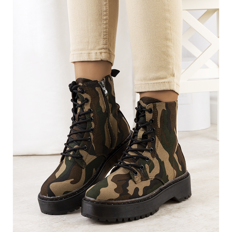 PA1 Trapperi militari Lanita verde maro 1