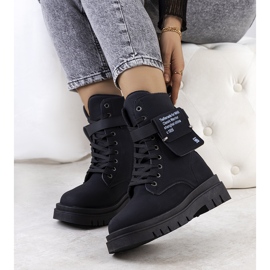 PA1 Pantofi de dama negri de la Paolo negru 1