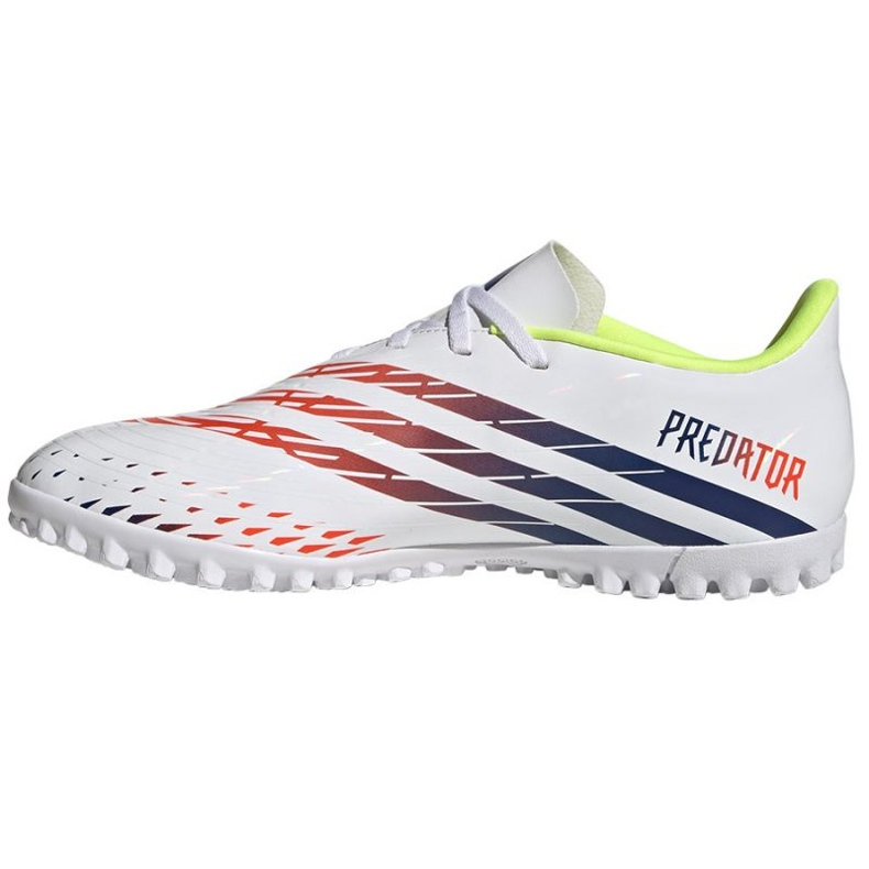 Ghete de fotbal Adidas Predator Edge.4 Tf M GV8526 alb alb 1