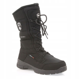 American Club Cizme softshell pentru copii americani cu membrană SN12/22 neagră negru 1