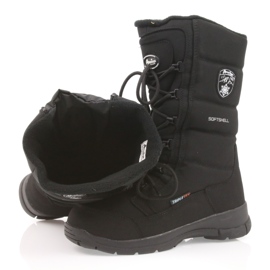 American Club Cizme softshell pentru copii americani cu membrană SN12/22 neagră negru 4